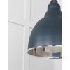 Smooth Nickel Brindley Cluster Pendant in Soot