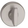 Tupai Rapido CurvaLine WC Turn on Round Rose (bolt through fixing only) - Pearl Nickel