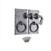Spike Cabinet Lock Large Matt Black