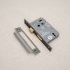 3" CE 3 Lever Mortice Sash Lock FD60 - Pewter