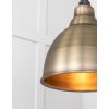 Aged Brass Brindley Pendant