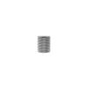 Millhouse Brass Eiffel Knurled Cylinder Cabinet Knob Handle - Polished Chrome