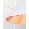 Hammered Copper Hockley Pendant in Birch
