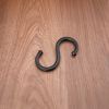 S- Hook Large Matt Black