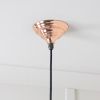 Hammered Copper Brindley Pendant