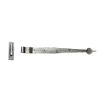 Pewter 24" Hook & Band Hinge - Cranked (pair)