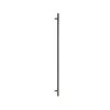 Matt Black SS (316) 1.5m Offset T Bar Handle B2B 32mm Ø
