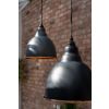 Hammered Copper Brindley Pendant in Slate