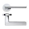 Zoo Hardware Venice lever on round rose - Polished Chrome