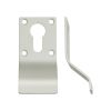 Zoo Hardware Cylinder Latch Pull - Euro Profile - 88mm x 43mm - Powder Coat White