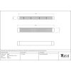 White HF Canopy 303mm x 24mm