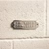Save Water Drink Beer Door Plate Polished Nickel