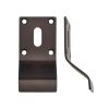 Zoo Hardware Cylinder Latch Pull - Standard Profile - 88mm x 43mm - Etna Bronze