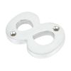 Satin Chrome Numeral 8