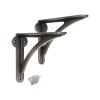 Victorian Ironbridge Shelf Bracket Pewter (Sold in Pairs)
