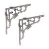 GNER Shelf Bracket Pewter 180x180mm (Sold in Pairs)