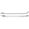 Zoo Hardware Bulb End Casement Stay - Satin Chrome