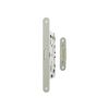 AGB Polaris 2XT Magnetic Bathroom Lock 50mm backset - White