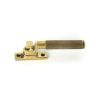Aged Brass Locking Brompton Fastener - LH