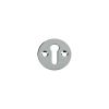 Zoo Hardware Std. Key Profile Victorian Escutcheon 32mm dia. - Polished Chrome