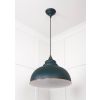 White Gloss Harborne Pendant in Dingle
