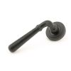 Aged Bronze Hammered Newbury Lever on Rose Set (Art Deco) - Unsprung