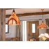 Hammered Copper Brindley Pendant