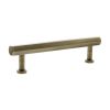 Millhouse Brass Pennington Hexagonal T-Bar Cabinet Pull Handle 128mm - Antique Brass