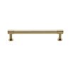 Heritage Brass Cabinet Pull Phoenix Design with 16mm Rose 160mm CTC Polished Brass finish