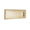 Jedo Georgian Letterplates Polished Brass - By Frelan Hardware - JG7SPB