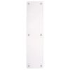 Zoo Hardware Finger Plate - Stainless Steel