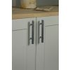 Satin Chrome Kahlo Pull Handle - Small