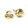 Polished Brass Round Thumbturn Set (Beehive)