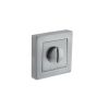 STATUS WC Turn and Release on S4 Square Rose - Satin Chrome
