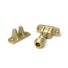 Satin Brass Prestbury Brighton Fastener (Radiused)