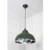 Smooth Nickel Harborne Pendant in Heath