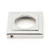 Polished Chrome Brompton Lever on Rose Set (Square) - Unsprung