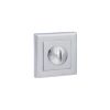 STATUS WC Turn and Release on Square Rose - Polished Chrome