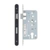 Zoo Hardware 2 Piece - DIN euro sashlock - 72mm c/c - backset 55mm - radius - Black