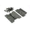 Pewter 4" x 2" x 4" Parliament Hinge (pair) ss