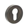 Old English Euro Escutcheons - Urban Dark Bronze (Pair)