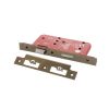 Atlantic DIN Bathroom Lock Double Turn 60mm backset - Matt Antique Brass