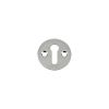 Zoo Hardware Std. Key Profile Victorian Escutcheon 32mm dia. - Satin Chrome