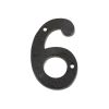 Zoo Hardware Numeral - No. 6 & 9 - 4" - Black
