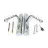Polished Chrome Newbury Slimline Lever Espag. Lock Set