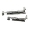 Pewter 6" Straight Door Bolt