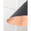 Smooth Copper Hockley Pendant in Elan Black