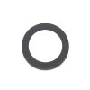 Zoo Hardware Rosso Maniglie - Spare Round Turn & Release Rose Pack - Oscuro Matt Black