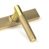 Satin Brass Brompton Slimline Lever Espag. Latch Set