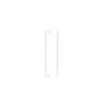 Zoo Hardware Square Block Cabinet handle 192mm CTC Polished Chrome Finish